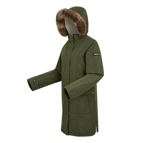 Regatta Womens/Ladies Sabinka II Parka (Dark Khaki) - Image 3