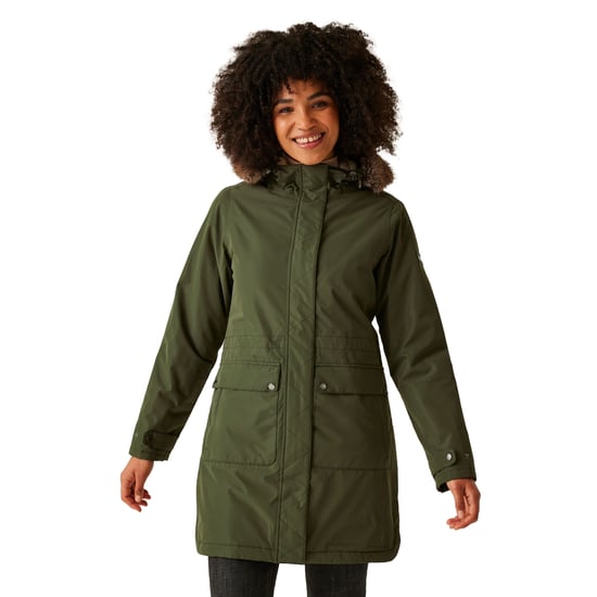 Regatta Womens/Ladies Sabinka II Parka (Dark Khaki) - Image 4