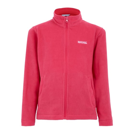 Regatta Great Outdoors Childrens/Kids King II Lightweight Full Zip Fleece Jacket (Pop) - Image 1