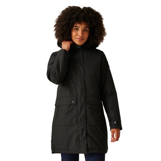 Regatta Womens/Ladies Sabinka II Parka (Black) - Image 4
