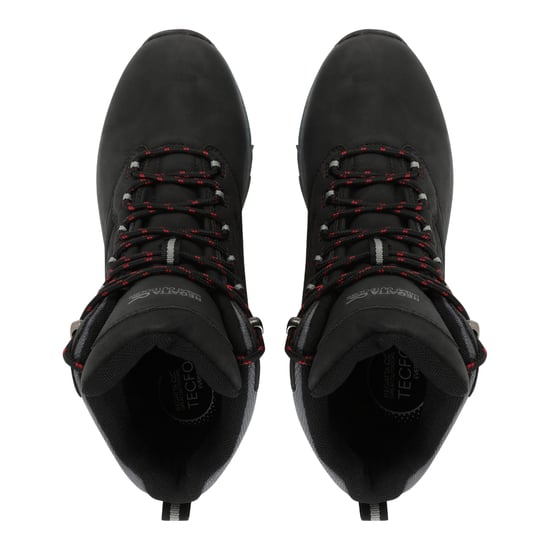 Regatta Mens Amble Walking Boots (Black/Rio Red) - Image 4