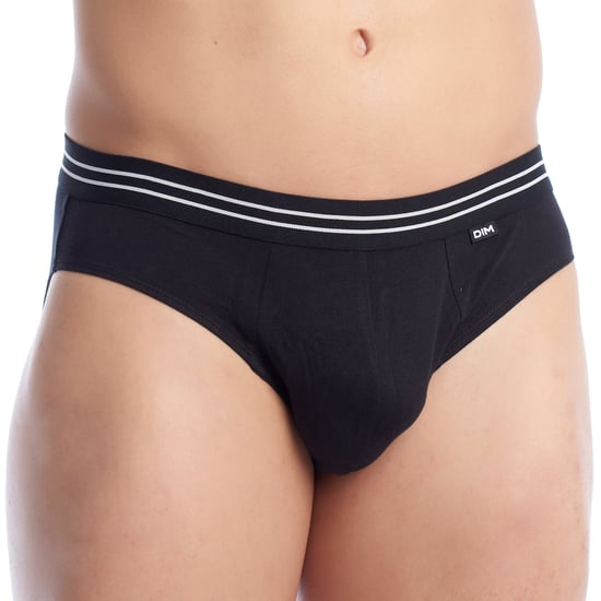 Paquete de 2 slips de algodón stretch de tela transpirable D6577 para hombre, diseño cómodo y fresco. - Image 2