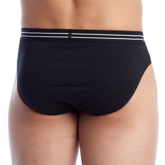 Paquete de 2 slips de algodón stretch de tela transpirable D6577 para hombre, diseño cómodo y fresco. - Image 4