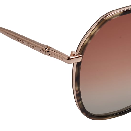 Gafas de sol hexagonales para mujer con montura de acetato LO163S - Image 4