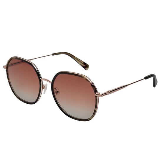 Gafas de sol hexagonales para mujer con montura de acetato LO163S - Image 5