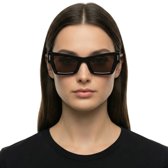 Gafas de sol de acetato rectangulares de ojo de gato para mujer SF2006S - Image 3