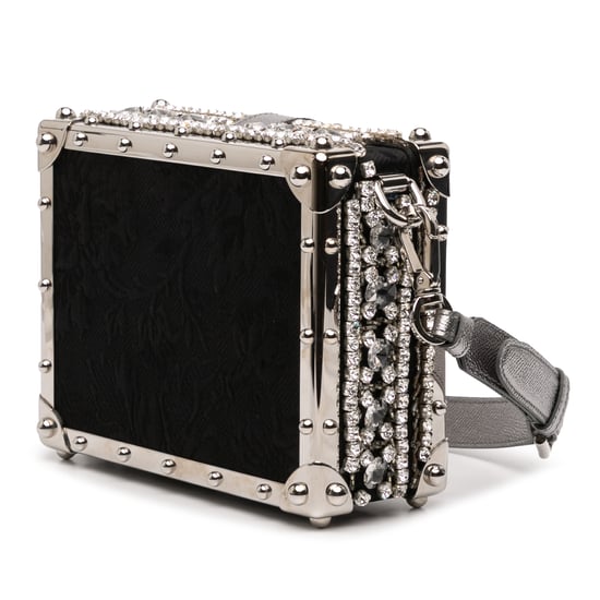Bolso Dolce de Jacquard con Adornos de Strass de Segunda Mano - Image 2