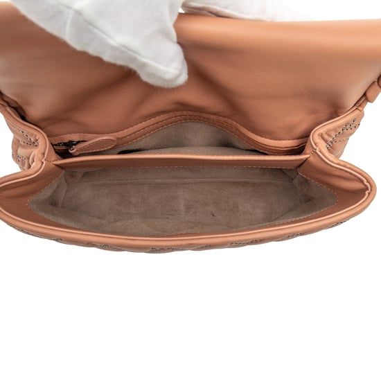 Bolso de hombro Olimpia con tachuelas de Nappa Intrecciato pequeño de segunda mano - Image 4