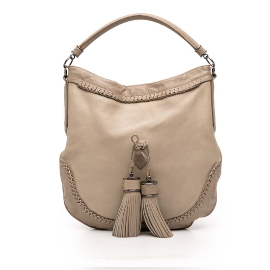 Bolso Hobo de Cuero con Borlas de Segunda Mano - Image 1