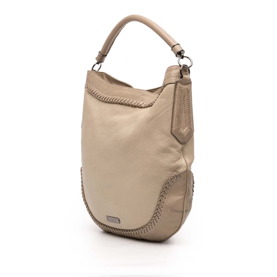 Bolso Hobo de Cuero con Borlas de Segunda Mano - Image 2