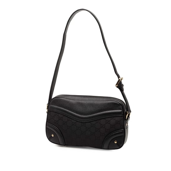 Bolso de hombro Gg de nailon con cresta de segunda mano - Image 2