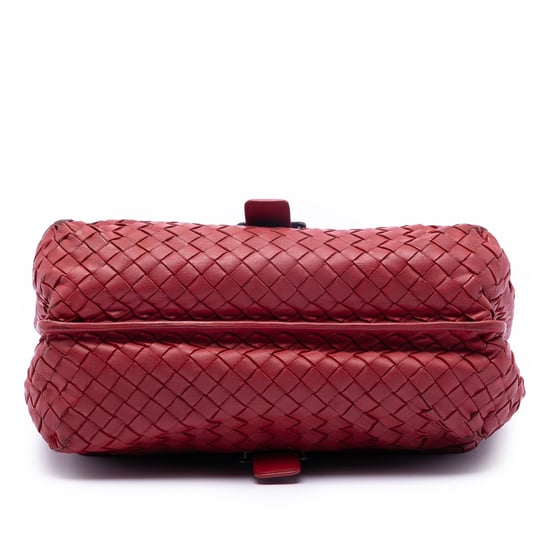 Bolso mensajero de doble cara Intrecciato de Nappa de segunda mano - Image 3