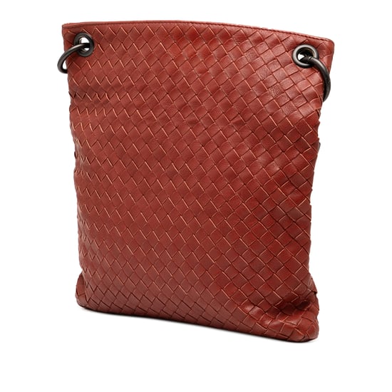Bolso de hombro de cuero Intrecciato de segunda mano - Image 2