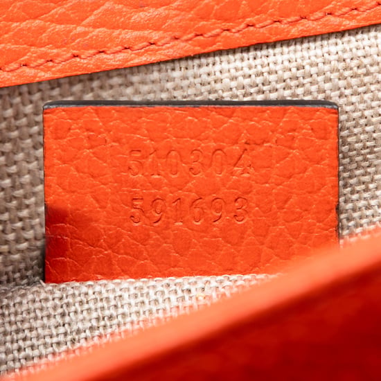 Cartera cruzada de piel de ternera de pequeño dólar de segunda mano con logo intrecciato G - Image 6
