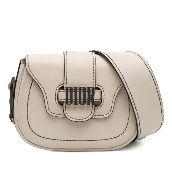 Bolso de silla D de cuero Mini de segunda mano - Image 1