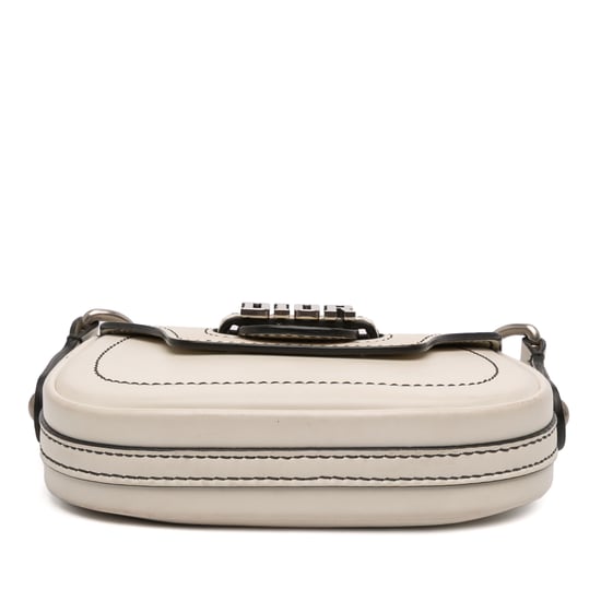 Bolso de silla D de cuero Mini de segunda mano - Image 3