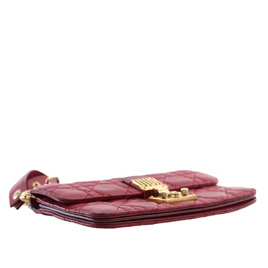 Clutch de muñeca Dioraddict de cordero usado Cannage - Image 5