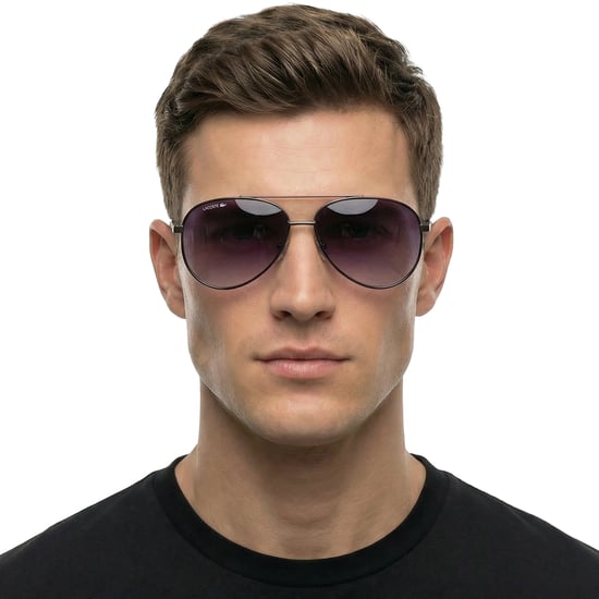 Gafas de sol aviador de metal para hombre L247S - Image 3