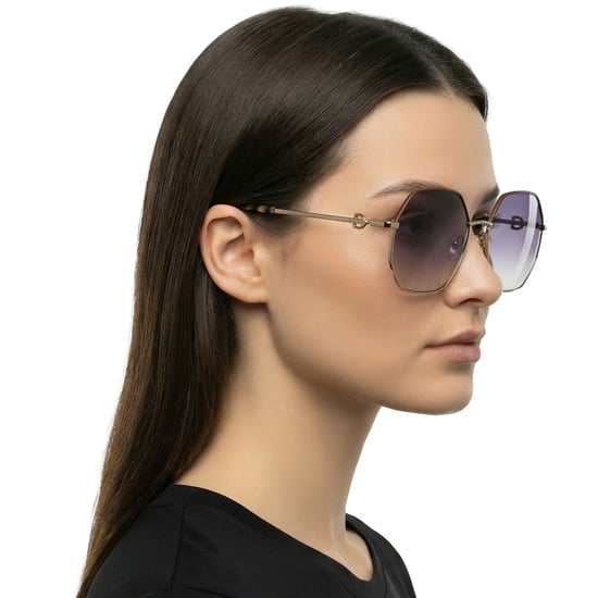 Gafas de sol hexagonales de metal para mujer LO140SL - Image 6