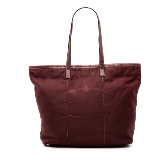 Bolso Tote Logo de Canapa de Segunda Mano - Image 1