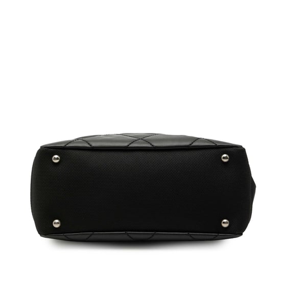 Bolsa Tote Biarritz de Lona Acetilada Small Acolchada de Segunda Mano - Image 3