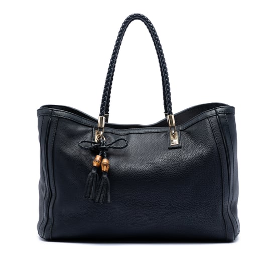 Bolso Tote Bella de Cuero Mediano de Segunda Mano - Image 1