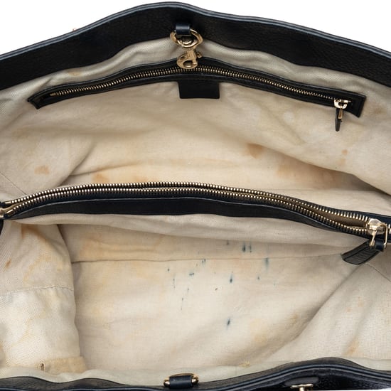 Bolso Tote Bella de Cuero Mediano de Segunda Mano - Image 4