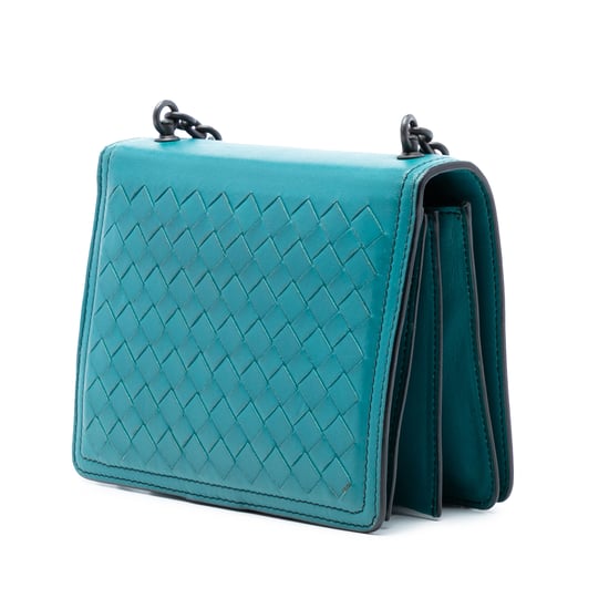 Bolso de Hombro Runway Mini Nappa Intrecciato de Segunda Mano - Image 2