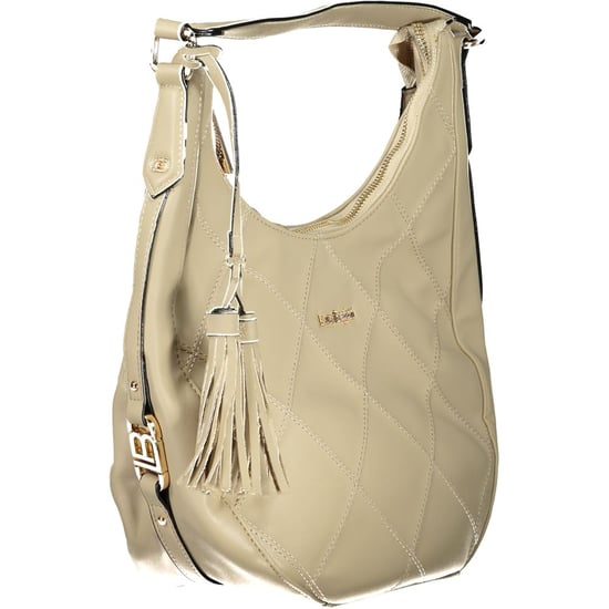 Bolso de mano para mujer de PVC beige Laura Biagiotti - Image 3