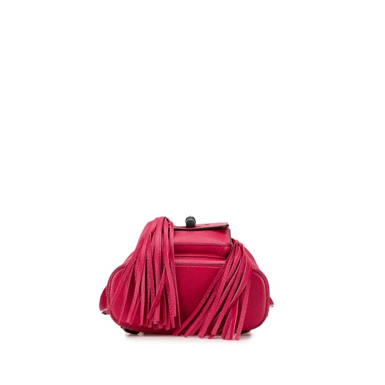 Mochila Diaria de Bambú de Cuero de Segunda Mano - Image 3