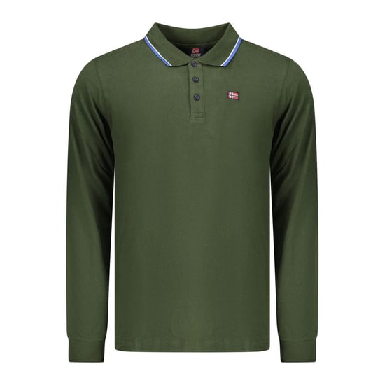 Polo de Hombre Verde Algodón Noruega 1963 - Image 1