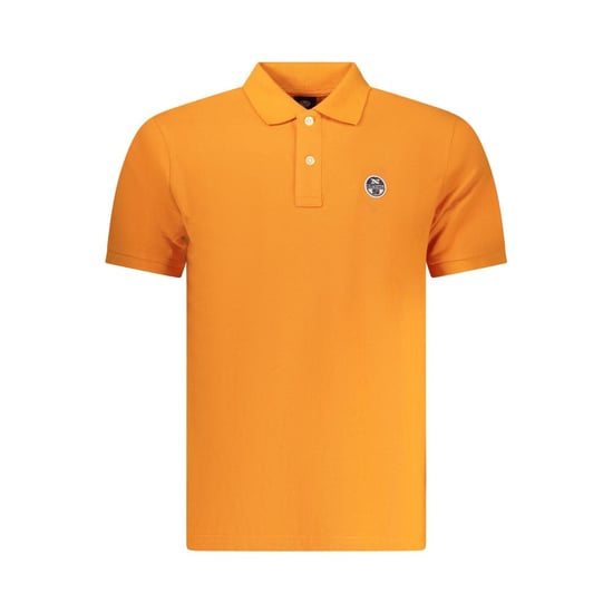 Polo de algodón para hombres North Sails Arancione - Image 1