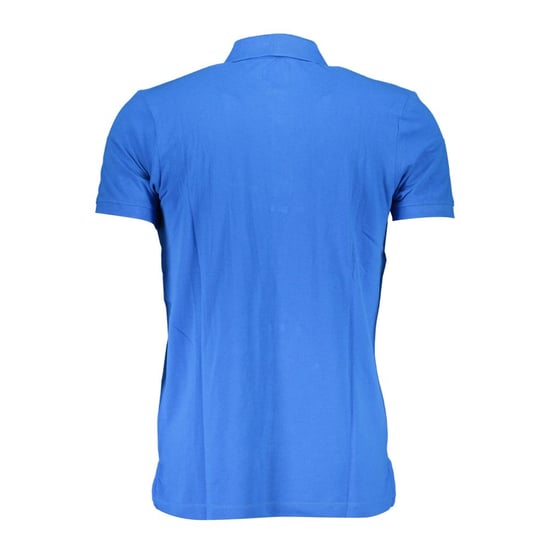 Polo de Hombre de Algodón Gianmarco Venturi Blu - Image 2