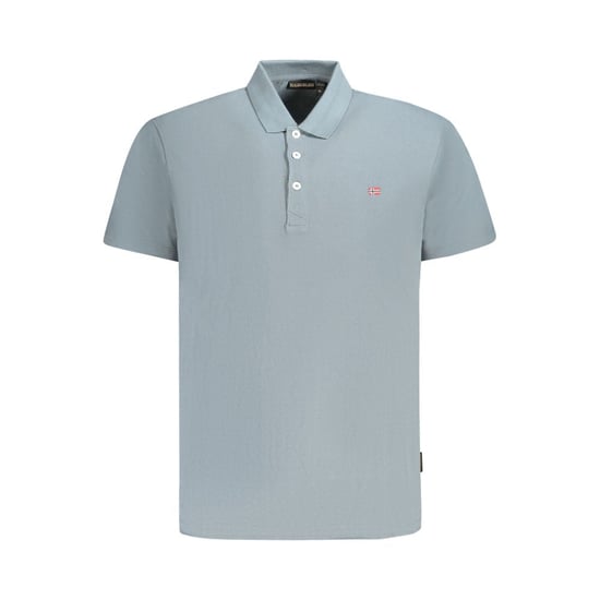 Polo de Hombre Napapijri Grigio de Algodón - Image 1