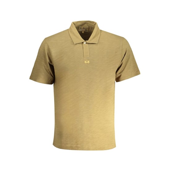 Camisa Polo de Hombre de Algodón La Martina Verde - Image 1