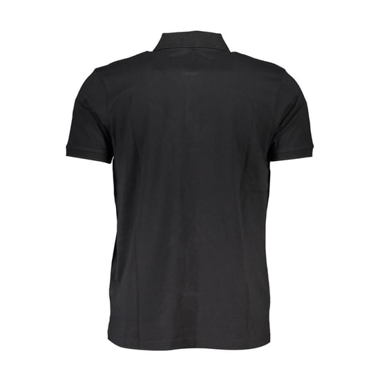 Camisa Polo para Hombre de Algodón Negro Gianmarco Venturi - Image 2