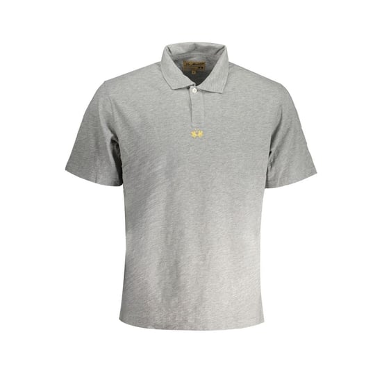 Camisa Polo de Algodón para Hombre La Martina Grigio - Image 1