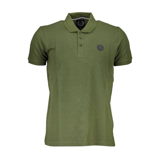Polo de algodón para hombre Gianmarco Venturi Verde - Image 1