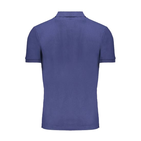 Polo de Hombre de Algodón Azul Gianmarco Venturi - Image 2