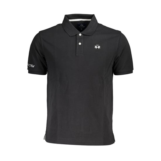 La Martina Polo de Hombre de Algodón Negro - Image 1