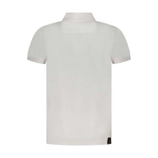 Camiseta Polo Masculina de Algodón Blanca de la Academia Militar - Image 2