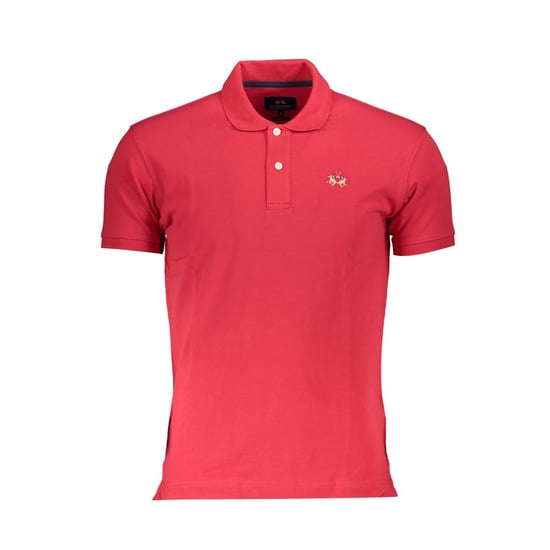 La Martina Camisa Polo de Algodón Roja para Hombre - Image 1