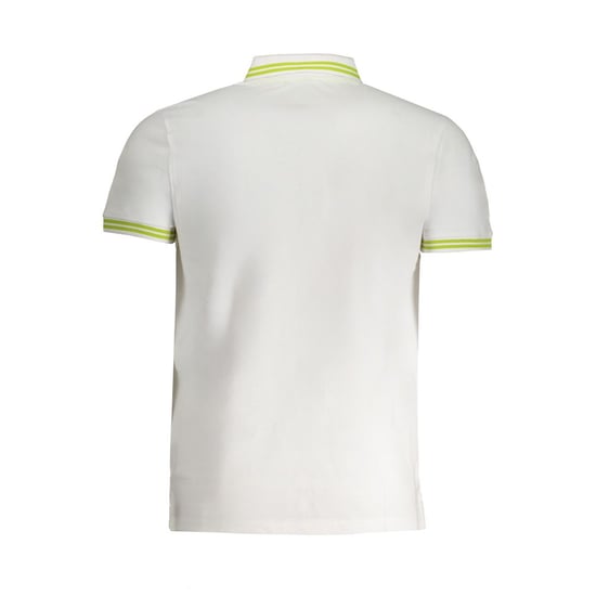 Polo de Hombre en Algodón Blanco Cavalli Class - Image 2