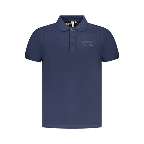 Polo de Hombre de Algodón Azul Accademia Militare - Image 1