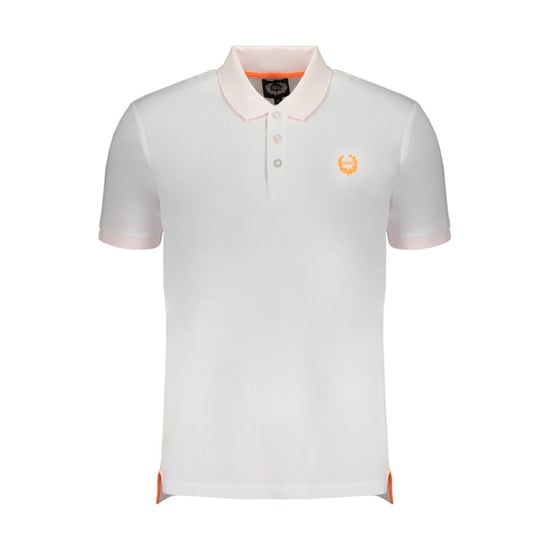 Camisa Polo de Algodón Blanca para Hombre Gianmarco Venturi - Image 1