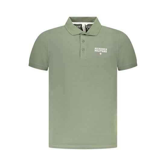 Polo de Hombre de Algodón Accademia Militare Verde - Image 1
