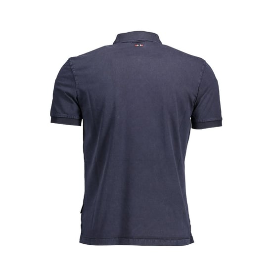 Polo de algodón azul para hombre Napapijri - Image 2