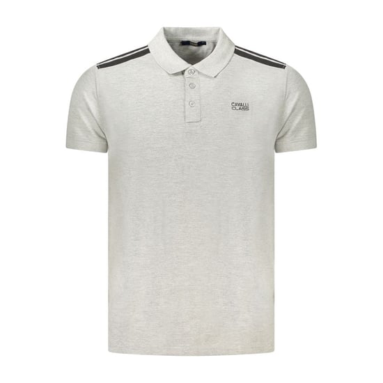 Polo de Hombre de Algodón Grigio de Cavalli Class - Image 1