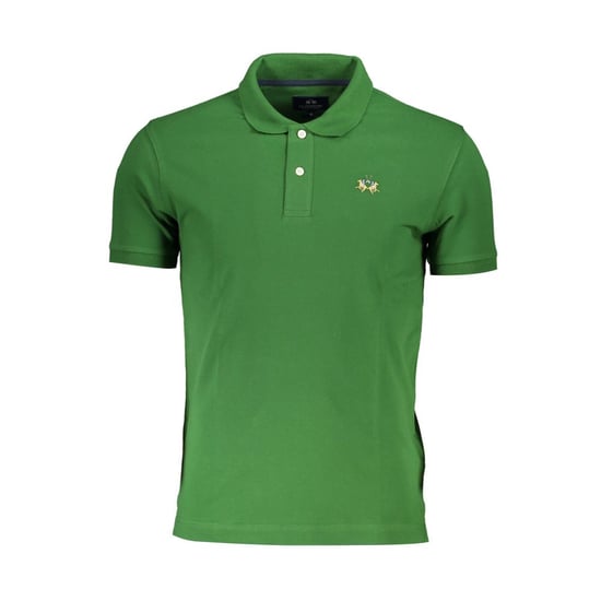 Camisa Polo de Algodón Verde La Martina - Image 1