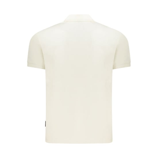Polo de Hombre Blanco de Algodón Napapijri - Image 2